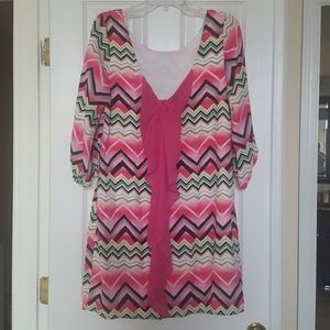 Altard State Shift Dress with Bow Back